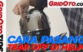Video Cara Pasang Tear Off di Helm Harian, Lindungi Visor Sekaligus Dongkrak Tampilan