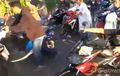 Habis Sahur Kok Olahraga Dorong Motor? Jumlahnya 78 Unit Dikawal Polisi Pula
