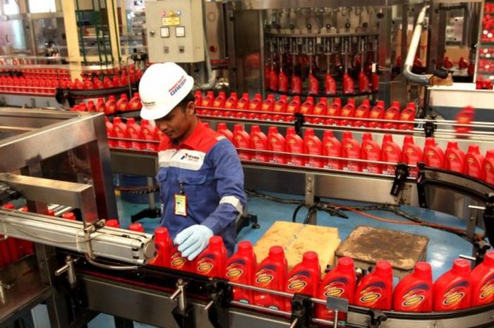 Proses Produksi Pelumas Pertamina