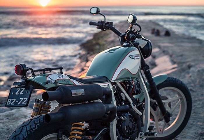 Ducati Indiana custom street tracker dari Redonda Motors