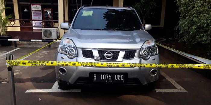 Mobil X-Trail ditemukan yang diduga milik korban pembunuhan di Bekasi