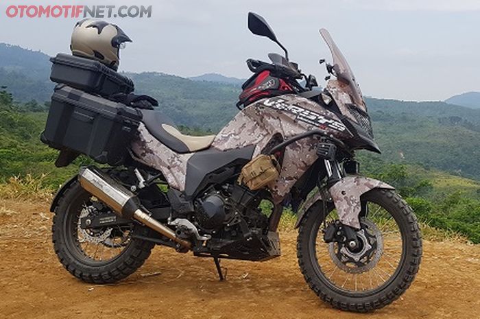 Kawasaki Versys-X 250 Tourer 2017 Berubah Jadi Pelahap Tanah