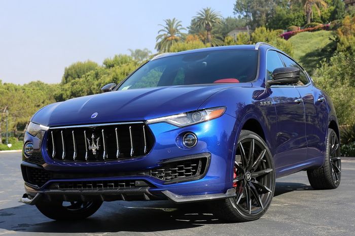Maserati Levante makin agresif pakai body kit serat karbon