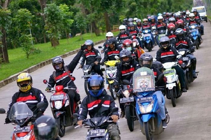 Keseruan acara &quot;Touring Suzuki Bersatu&quot; di Lembang