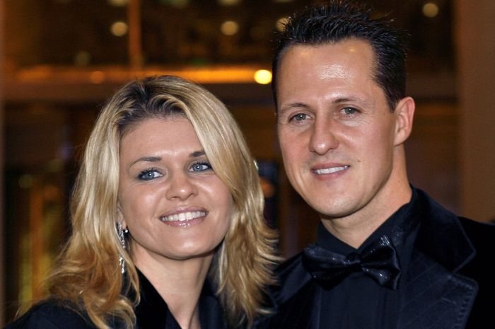 Michael Schumacher dan istrinya, Corinna Betsch