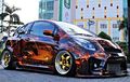 Interior Toyota Yaris "Ghost Rider" Juga Dirombak Bergaya Racing