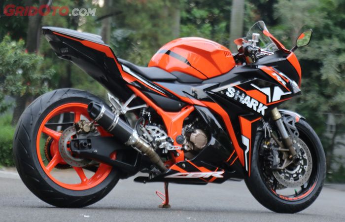 Honda CBR150RR makin kekar pakai limbah moge