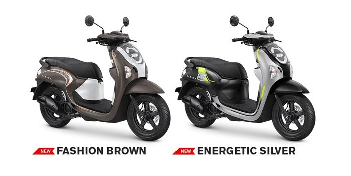 Scoopy Fashion dan Energetic masih punya kick starter