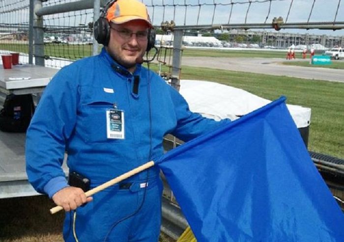 Bendera biru pada MotoGP