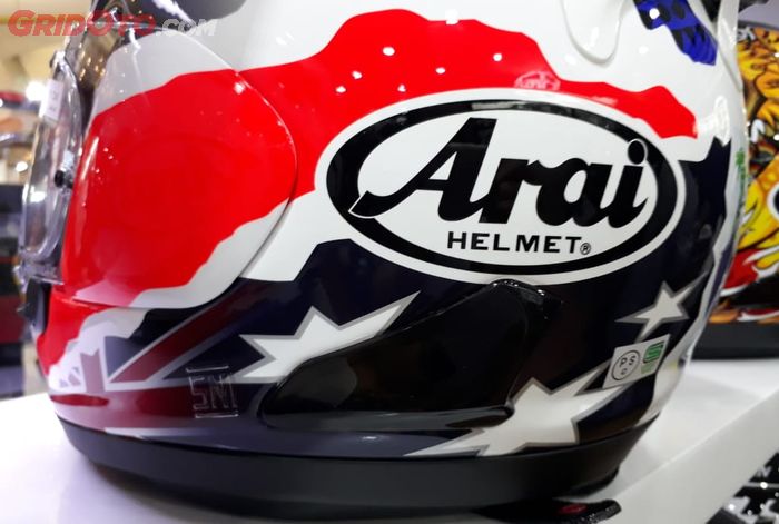 Semua produk helm Arai yang didistribusikan oleh Prime Gears sudah berstandar SNI