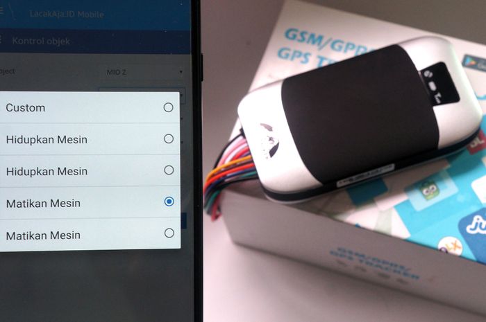 GPS Tracker baru berlabel Juragan GPS