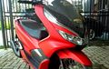 Honda PCX 150 Ini Ubah Area Setang Dijejali Part Racing Fungsional