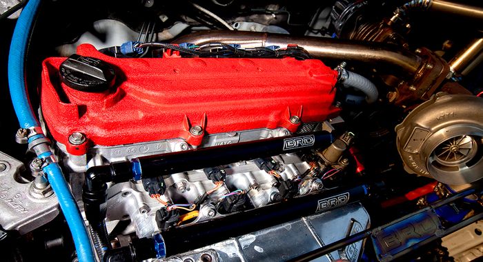 Turbocharger lansiran Garrett GTX3076 pada mesin Brio