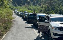 Serunya Touring ID42NER, Ratusan Toyota Fortuner Offroad di Sumbar