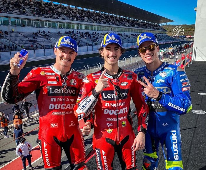 Usai MotoGP Algarve 2021, Francesco Bagnaia dan Joan Mir mengamankan tiga besar di klasemen MotoGP 2021
