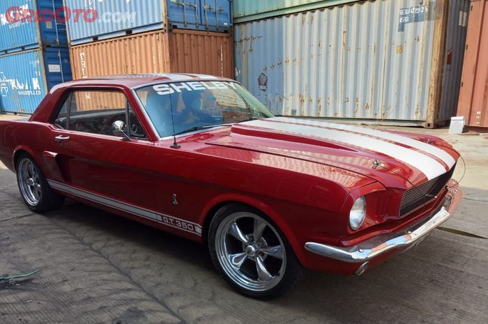 Ilustrasi. Bea Cukai lelang Ford Mustang GT350 (warna merah) 