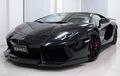 Lamborghini Aventador Sangar, Kelir Hitam Pekat dan Bertenaga 888 DK