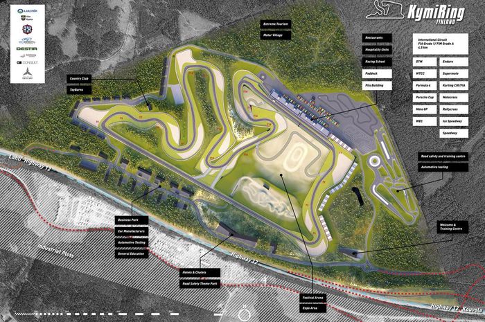 KymiRing dijadwalkan sebagai venue MotoGP Finlandia tahun 2020