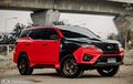 Toyota Fortuner Main Gaya Racing, Bodi Mencolok, Pasang Pelek TE37