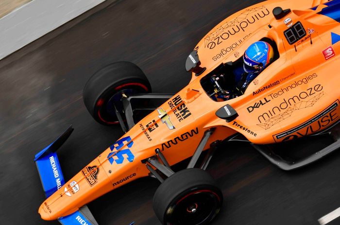 Fernando Alonso gagal menembus 30 besar pada sesi kualifikasi untuk berada di zona aman posisi start Indy 500
