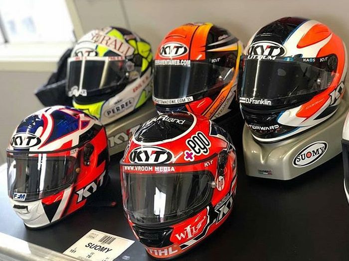 Deretan KYT SR-GP di MotoGP