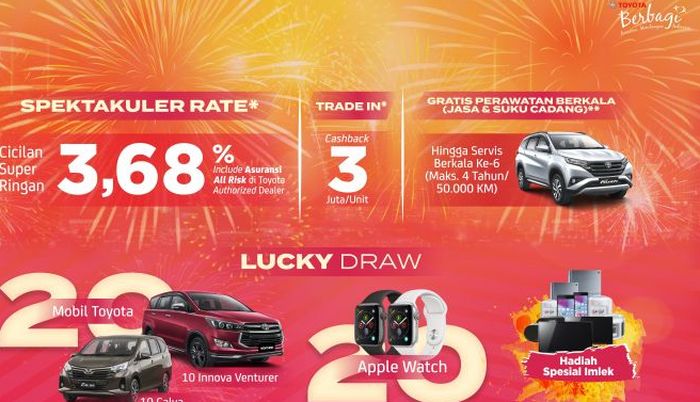 Beli mobil akan mendapatkan mobil yang dikemas dalam program Funfest 2020.