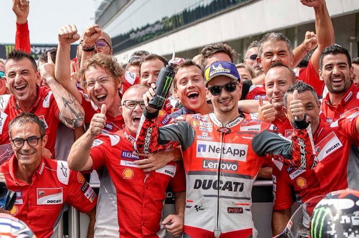 Jorge Lorenzo meraih podium dua di MotoGP Ceko 2018