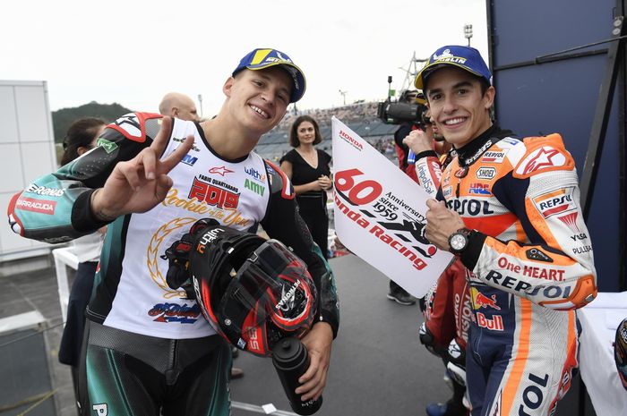 Marc Marquez waspadai Fabio Quartararo untuk rebut gelar juara dunia MotoGP 2020