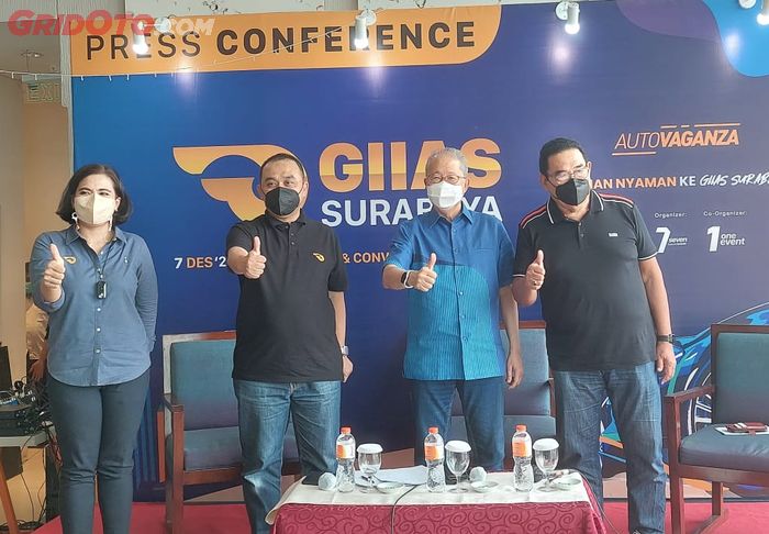 Konferensi pers GIIAS Surabaya 2021