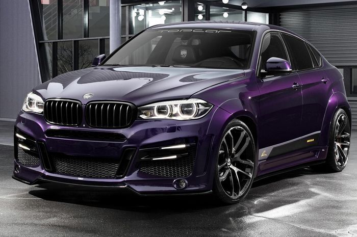 BMW X6 pakai kelir ungu