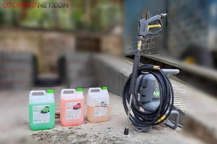 Paket peralatan membuka bengkel cuci dari GRASS Indonesia
