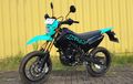 Kawasaki KLX 150 SM Menggoda, Supermoto Dengan Nikmat Dunia Ini