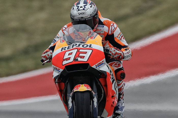 Marc Marquez  terbaik di sesi kualifikasi MotoGP Amerika 2018