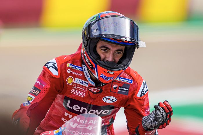 Pecco Bagnaia menang di Aragon