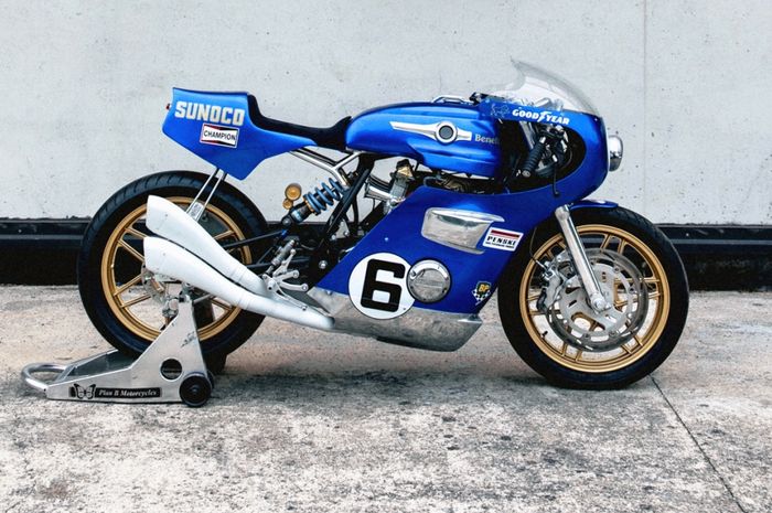 Benelli 354 &ldquo;512M&rdquo; custom endurance racer dari Plan B Motorcycles