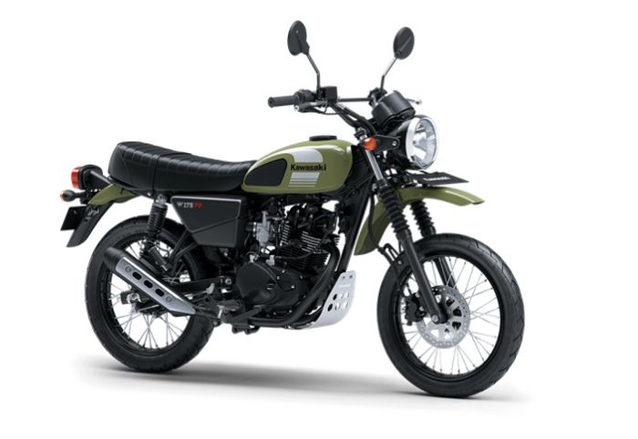 Pilihan warna Kawasaki W175TR SE