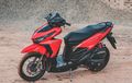 Honda Vario Berbaju Merah, Tampang Elegan, Modifikasi Istimewa