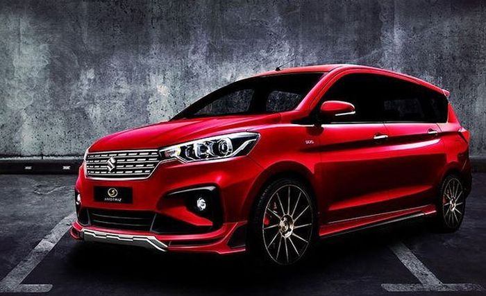 Suzuki Ertiga baru pakai body kit Amotriz