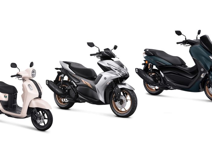 Yamaha Fazzio, All New Aerox dan All New NMAX