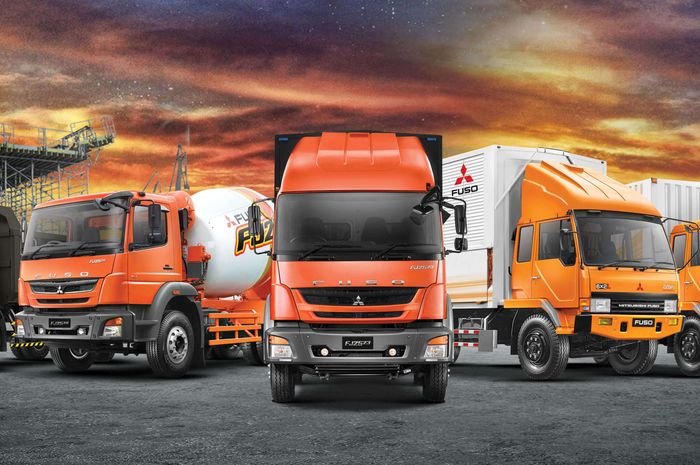 Ini lo jajaran truk Mitsubishi FUSO