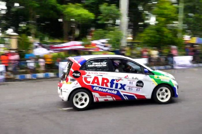 Mobil Honda CARfix Indonesia Team untuk berlaga di ajang gymkhana 2020