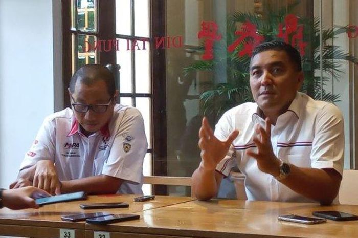 Direktur Utama ITDC, Abdulbar M. Mansoer, meminta maaf kepada para penonton yang sempat telantar usai MotoGP Indonesia 2022