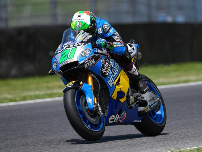 Franco Morbidelli sempat menggeber motor Honda bersama Tim Marc VDS di MotoGP 2018