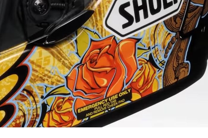 Fitur EQRS di helm lansiran Shoei