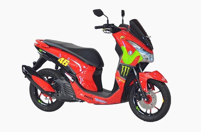 Pilihan warna Yamaha Lexi custom Yamaha Mekar Motor