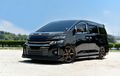 Toyota Vellfire Sporty Pakai Body Kit Custom dan Pelek Volk Racing TE37