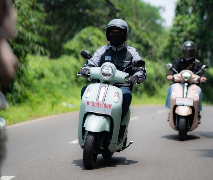 Menguji ketangguhan Yamaha Fazzio dalam rute Bandung - Garut
