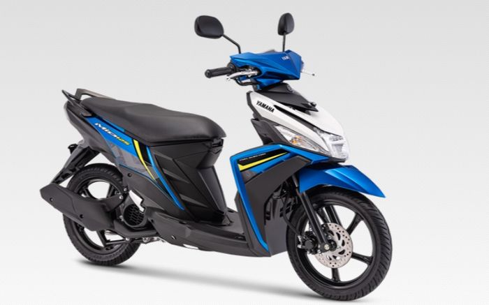 Warna baru Mio M3 tipe standar, Admired Blue