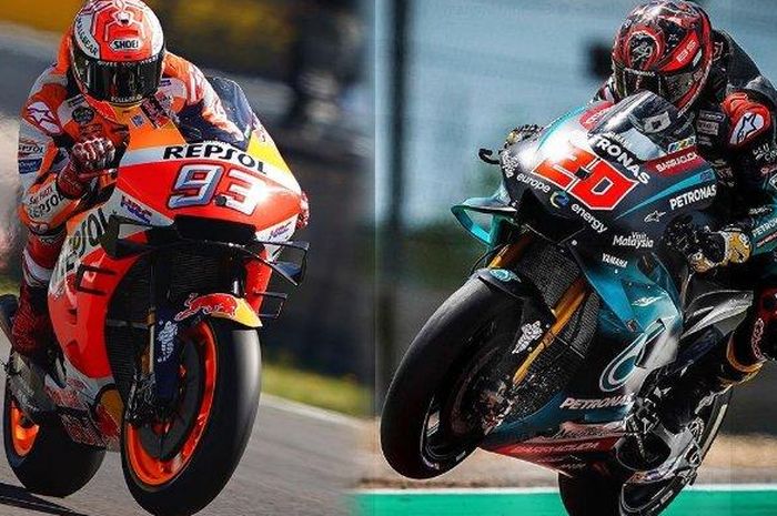 Bos Dorna Sports Ragu Fabio Quartararo bisa menghentikan dominasi Marc Marquez di MotoGP 2020 mendatang