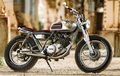 Yamaha SR250 Tampil Berkelas Lapis Nikel
